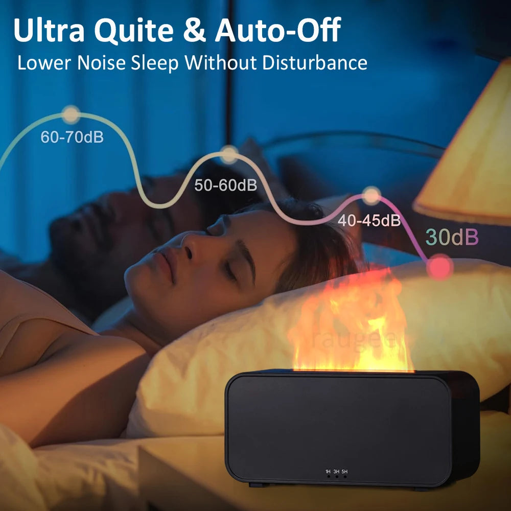 מפזר אדים מרגיע בדמוי אש -FlameMist™